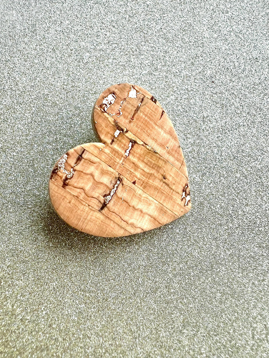 Broche cœur en liège - cadeau fête des mères  cadeau maîtresse - cadeau pour elle - cadeau femme  broche originale